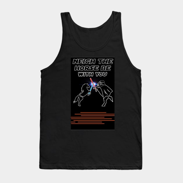 Neigh the horse Tank Top by Neighthehorsebewithyou